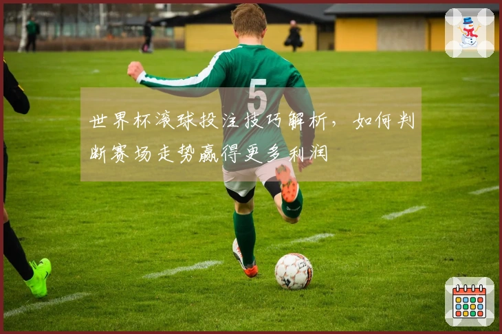 世界杯滚球投注技巧解析，如何判断赛场走势赢得更多利润